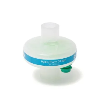 Hydro-Therm 3 HME beademingsfilter met luer lock aansluiting