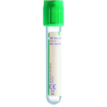 BD Vacutainer-Blutröhrchen Lithium Heparin 4ml 100 Stück