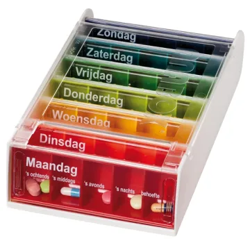Anabox medicijndoosje voor 7 dagen