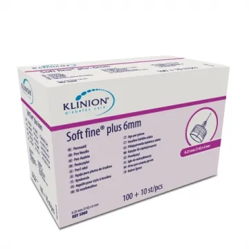Klinion Diabetes Care Soft fine Plus Pen-Nadeln 0,23mm (32G) x 4mm