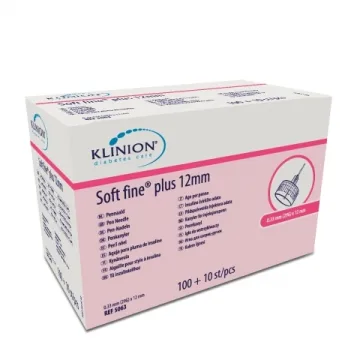 Klinion Diabetes Care Soft fine Plus Pen-Nadeln 0,33mm (29G) x 12mm