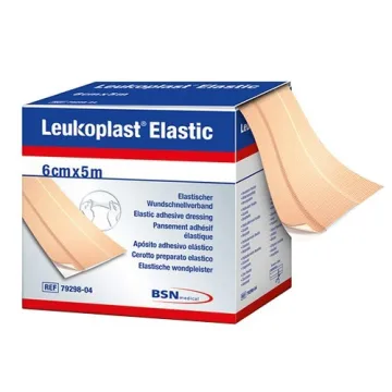 Leukoplast Elastisches Wundpflaster 5m x 6cm