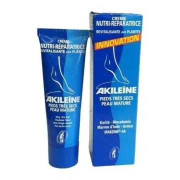 Akileïne Fußcreme für trockene Füße 75 ml
