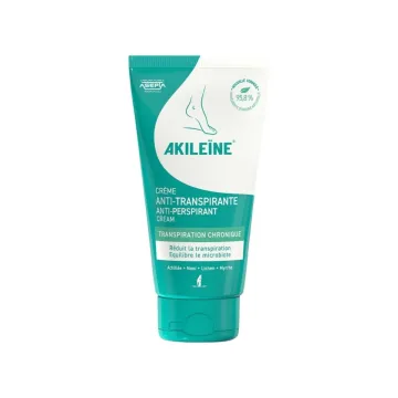 Akileïne Anti-Transpiratie Voetencrème 75ml