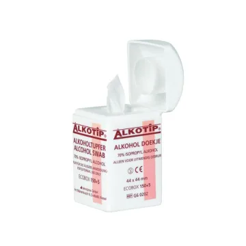Alkotip Alkoholtücher im Spender 155 Stück