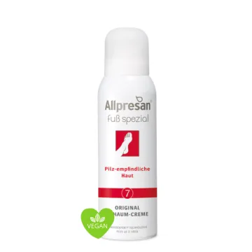 Allpresan Nr.7 Fuß Spezial Schaumcreme gegen Fußpilz 125ml vegan