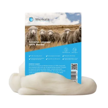 Antidruck-Laufwolle 100% Merinowolle