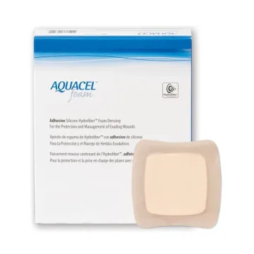 Aquacel Foam Klebeschaumverband 10 Stück