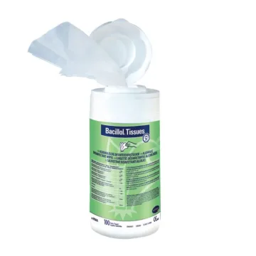 Bacillol-Taschentücher im Spender 100 Stück