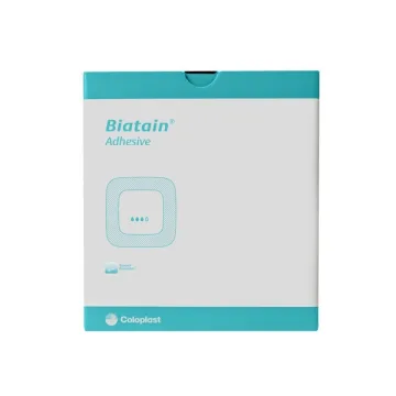 Biatain Adhesive Schaumstoffverband selbstklebend 7.5x7.5cm 10 Stück