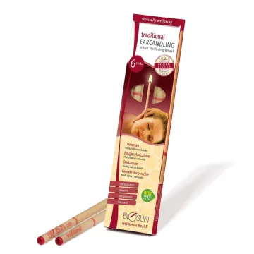 Biosun Traditionelle Ohrenkerzen 6 Stück