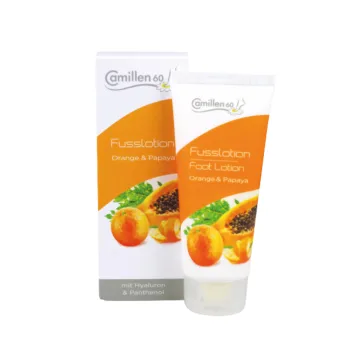 Camillen 60 Fußlotion Orange und Papaya 100ml