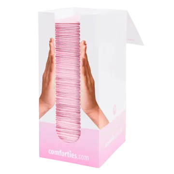 Comforties Dental Patientenschutzservietten Rosa 100 Stück