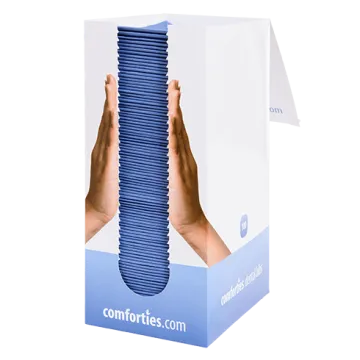 Comforties Dentaltücher Servietten Servietten Violet 100 Stück