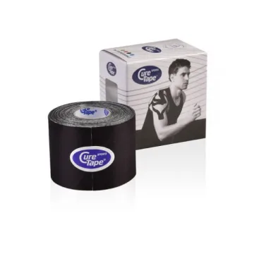 CureTape Sport Schwarz 5cm x 5m 1 Rolle