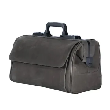 Dürasol Rusticana Arzttasche groß 2 Außentasche Büffelleder Braun
