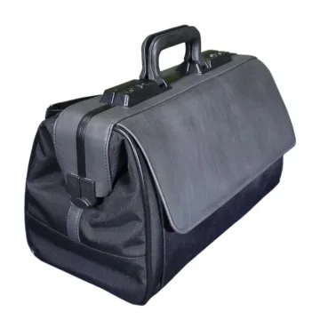 Dürasol Rusticana Arzttasche klein 2 Außentasche Nylon Schwarz
