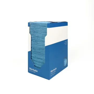 Dental towels patiëntenservetten Blauw 125 stuks inhoud