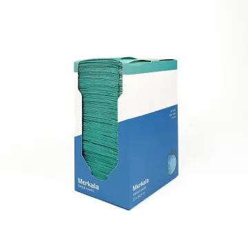 Dental towels patiëntenservetten Groen 125 stuks inhoud