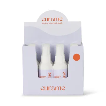 Curamé Solution Kalk-Nagelspray Display 12 Stück