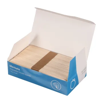 Einwegspatel aus Holz 100 Stück