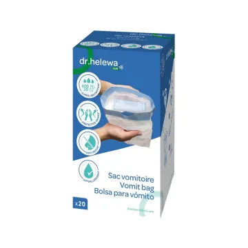 Dr. Helewa Braaksel opvangzakken 600ml 20 stuks