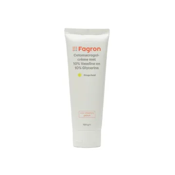 Fagron Cetomacrogol Creme Vaseline 10% Glycerin 10% 100 g