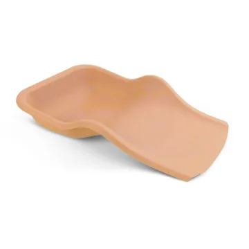 Flexible Auffangschale aprikose