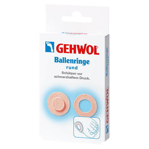 Gehwol Klumpenschutz-Ringe Rund 6 Stück