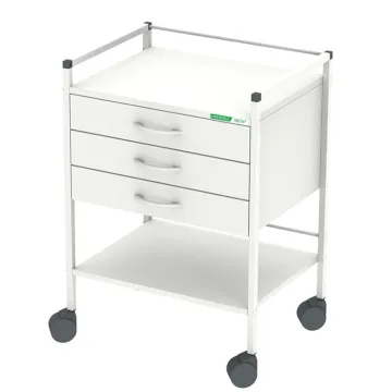 Haeberle trolley verrijdbaar met 3 laden