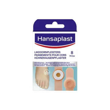 Hansaplast likdoornpleister 8 stuks
