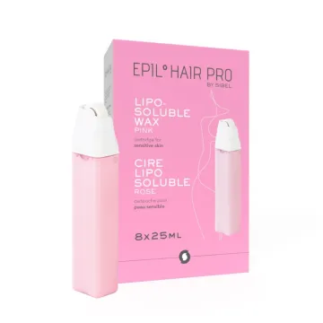 Harspatroon Mini Gevoelige huid 25 ml Roze 8 stuks