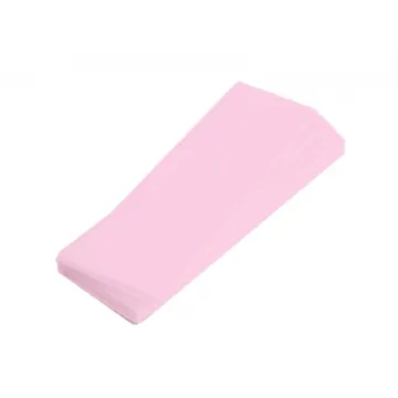 Harzstreifen rosa Vliesstoff 100 Stück
