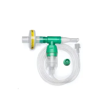 Intersurgical Cirrus2 vernevelaar met universeel T-stuk en mondstuk, Sure-Loc connector, 1544 filter en 1.8m schroefdraadslang
