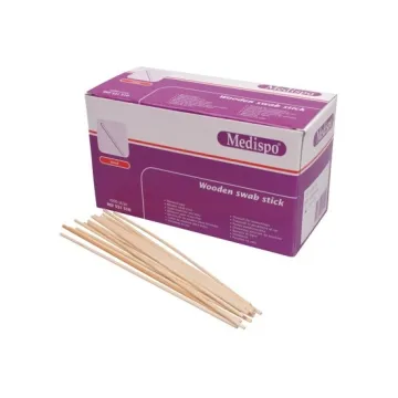 Wattendragers Medispo 15cm hout 1000 stuks