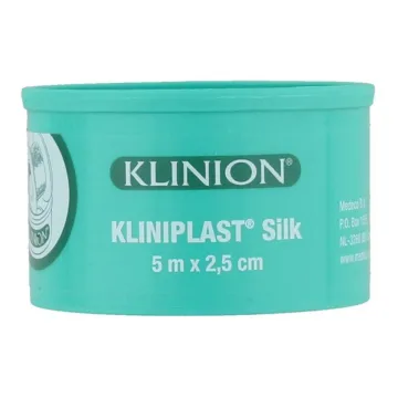 Kliniplast Seidenpflaster 2,5cm x 5m