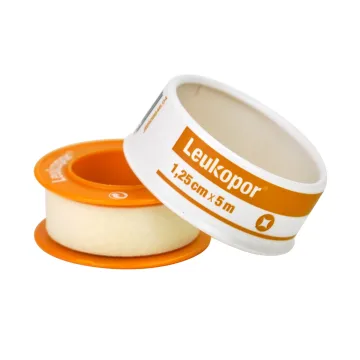 Leukopor Pflaster 1,25cm x 5m