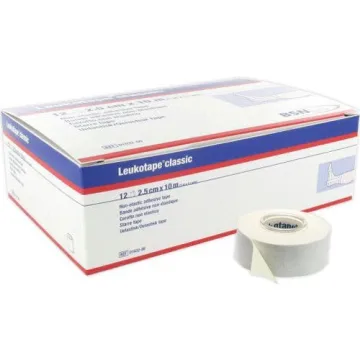 Leukotape Classic 2,50cm x 10m, 12 Rollen
