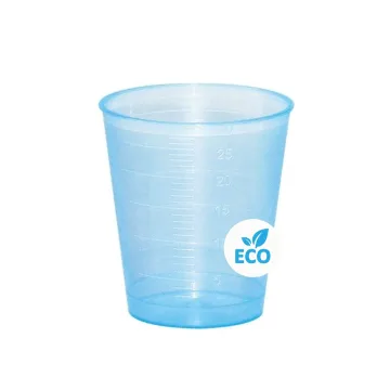 Medizinbecher ECO (pp) 30 ml blau 6400 Stück