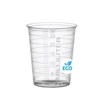 Medizinbecher (pp) ECO 30 ml transparent 6400 Stück