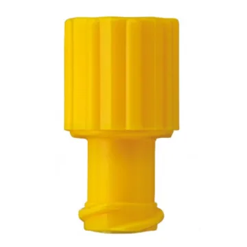 Verschlusskappen für Spritzen gelb 100 Stück