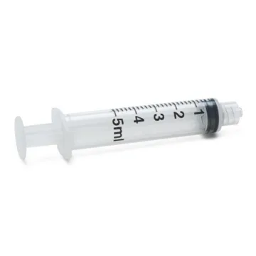 BD Plastipak-Spritze 5 ml, 3-teilig, Luer-Lock, 125 Stück