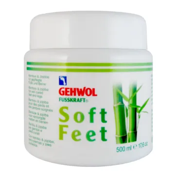 Gehwol Fusskraft Soft Feet Peeling 500ml mit Spatel