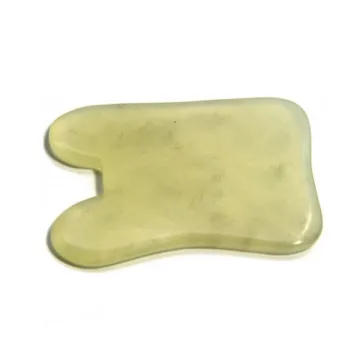 Gua Sha Massagehilfe Rechteck Jade