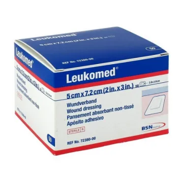 Leukomed Inselpflaster 7,2 x 5cm steril