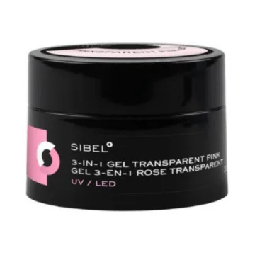 Sibel 3-in-1 Gel Transparent Rosa 20ml