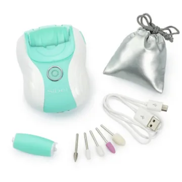 Sibel elektrische eeltverwijderaar & manicure set