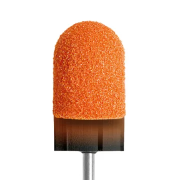 Schleifkappe orange rund 7mm fein 10 Stück