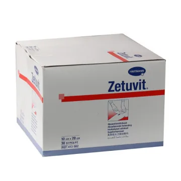 Zetuvit Saugeinlage unsteril 10x20cm 30 Stück
