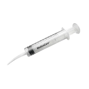 Monoject Spritze mit gebogener Spitze 12ml 3-teilig, steril